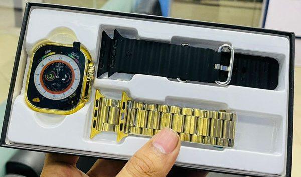 S9 Ultra 2 Smart Watch Wireless Charging Bluetooth Calling Double Strap