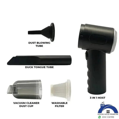 Mini Vacuum Cleaner - 3 In 1