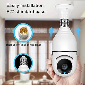 V380 Wifi Smart Camera Bulb