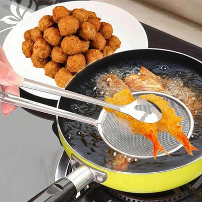 2 in 1 frying tong