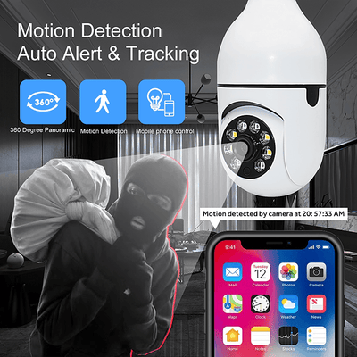 V380 Wifi Smart Camera Bulb