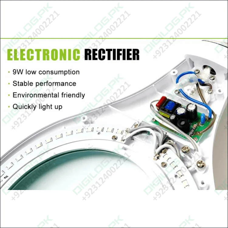 Proskit MA 1209 Clip-on 5D Magnifying Glass LED Light - Perfect for Tool Repair and Detailed Work