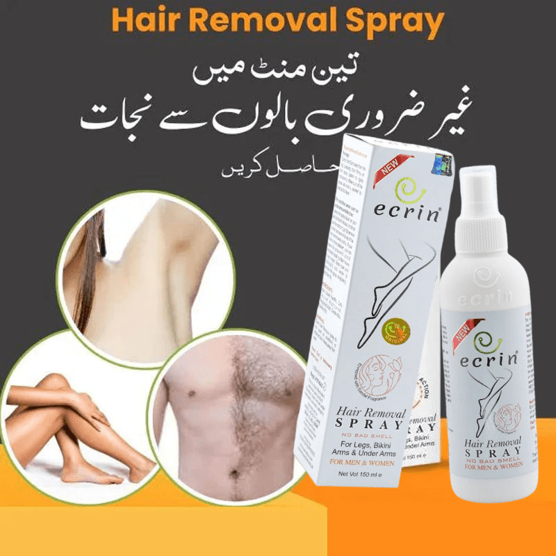 Ecrin Hair Removal Spray For Man/Women – The Original