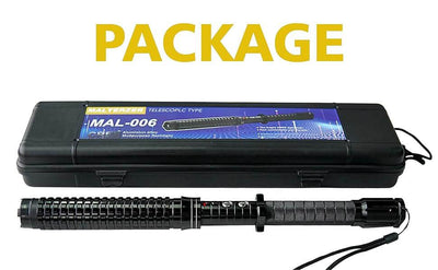 Self Defense Stick Outdoor Camping Light Tactical Torch LED Flashlight