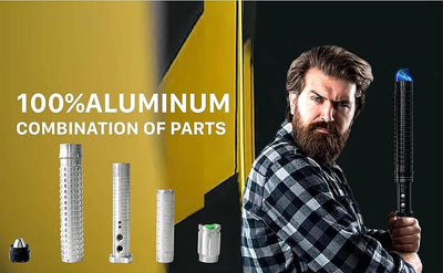 Self Defense Stick Outdoor Camping Light Tactical Torch LED Flashlight