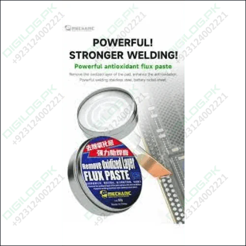 MECHANIC Q60 Powerful Antioxidant Flux Paste Enhance the Anti-oxidation Remove Oxidized Layer Flux Paste Soldering Repair Paste 60g