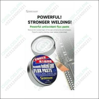 MECHANIC Q60 Powerful Antioxidant Flux Paste Enhance the Anti-oxidation Remove Oxidized Layer Flux Paste Soldering Repair Paste 60g