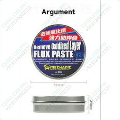 MECHANIC Q60 Powerful Antioxidant Flux Paste Enhance the Anti-oxidation Remove Oxidized Layer Flux Paste Soldering Repair Paste 60g
