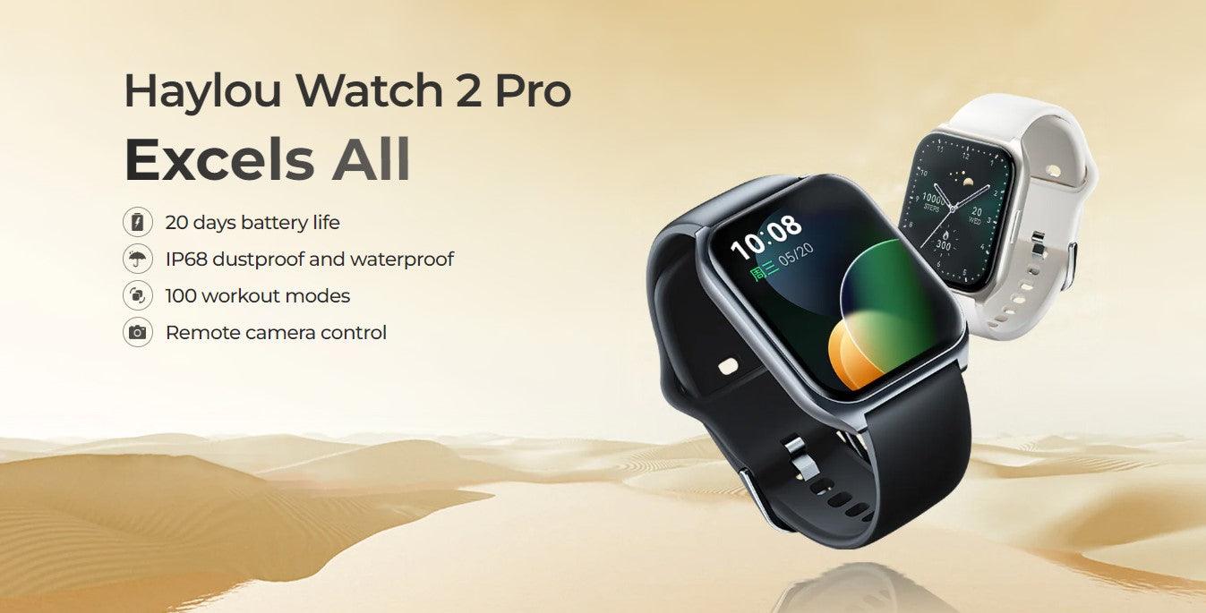 HAYLOU Watch 2 Pro Smart Watch 1.85'' HD Display SpO2 Heart Rate Monitor