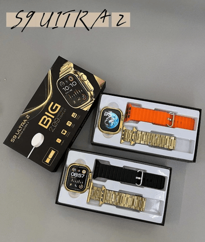 S9 Ultra 2 Smart Watch Wireless Charging Bluetooth Calling Double Strap